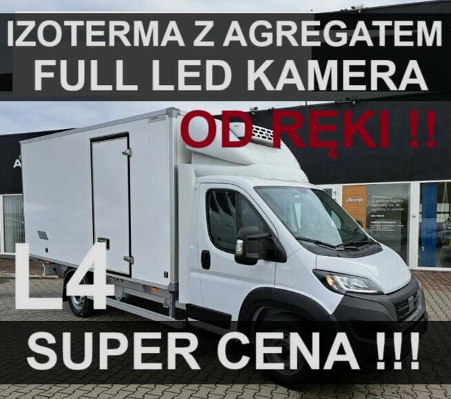 Fiat Ducato Izoterma z agregatem L4 - 4200x2100 Full Led Kamera 140KM 2334 zł