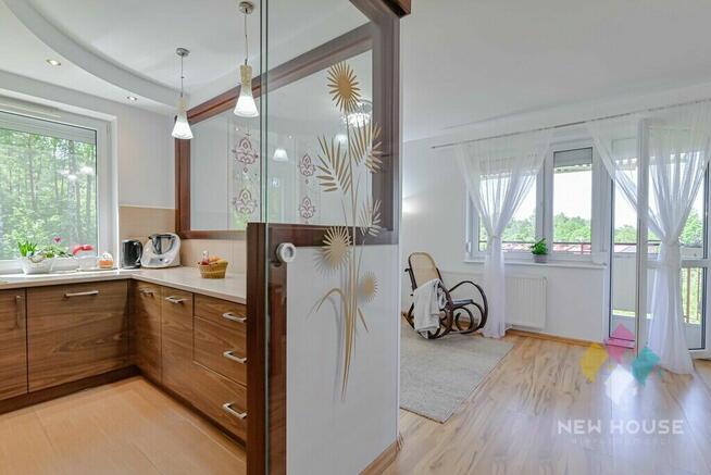 Słupy, dwupoziomowe mieszkanie, balkon, m.post.