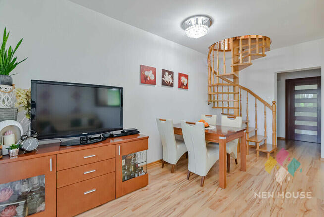 Słupy, dwupoziomowe mieszkanie, balkon, m.post.