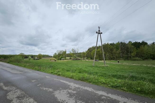 Duża działka przy lesie 25 min od Garwolina