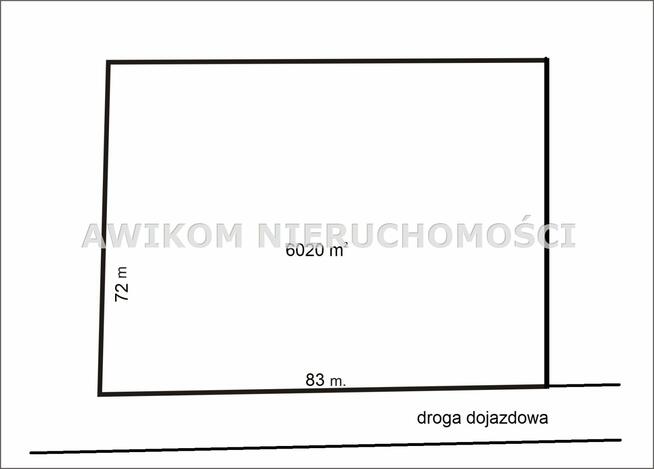 Działka siedliskowa Chyleniec gm. Nieborów