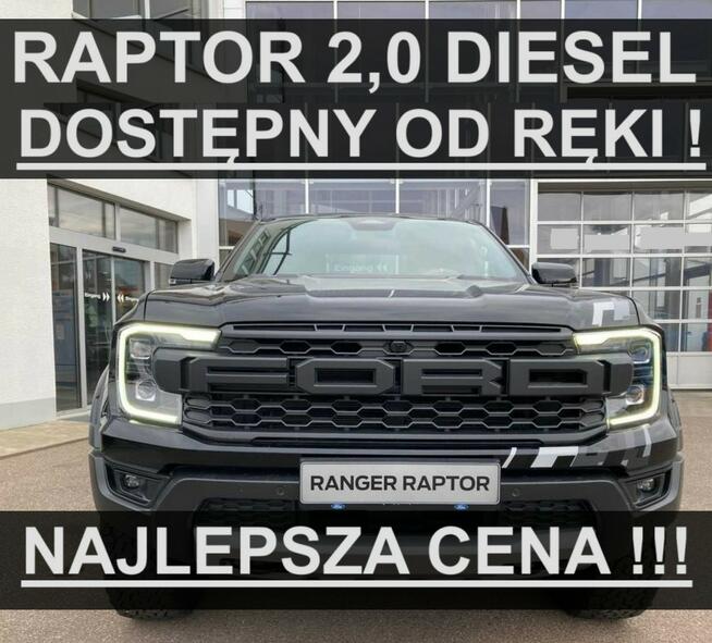Ford Ranger Raptor Raptor 2,0 diesel 210KM Roleta elektr. Niska Cena Od ręki !  2955zł