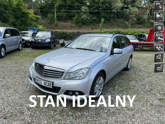 Mercedes C 200 2.2CDi-136km-SERWISOWANY-Bezwypadkowy-1-Właś.-Navi-2 x PDC-Klimatronik