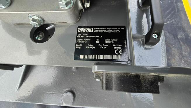 Zagęszczarka jednokierunkowa WACKER NEUSON BPS1550Gw-c NOWA