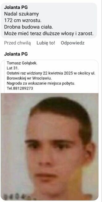 Nadal szukamy