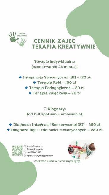 Integracja sensoryczna ZAPISY NA 2025/2026