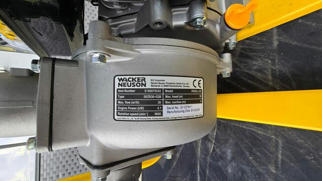 Motopompa do wody czystej WackerNeuson PG2G-c NOWA GWARANCJA