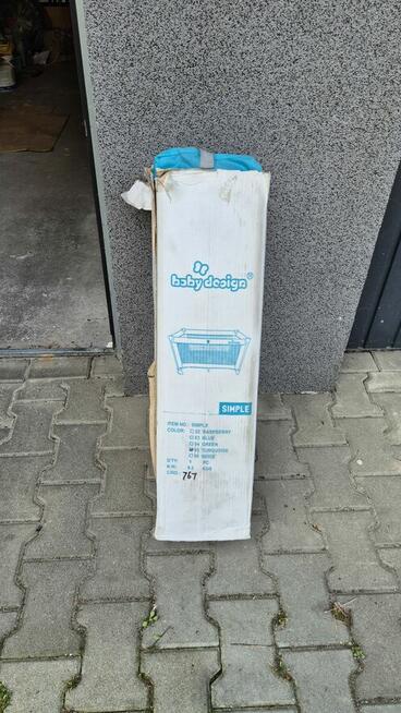 Łóżeczko turystyczne Baby Design Simple