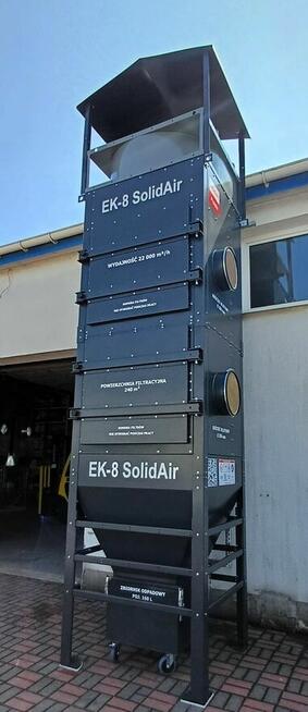EK-8 SolidAir podciśnieniowy filtr przemysłowy
