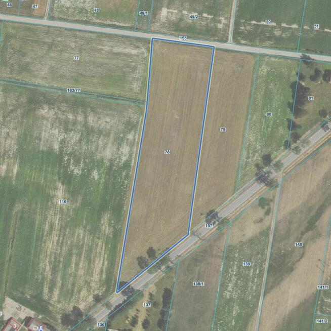 Nieruchomość zabudowana z 3 stawami i gruntem ornym