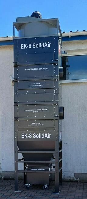 EK-8 SolidAir podciśnieniowy filtr przemysłowy