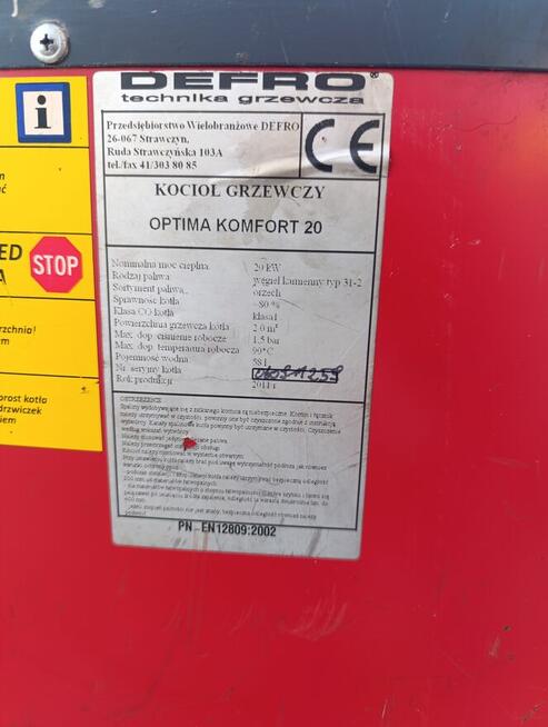 piec Defro Optima Komfort 20
