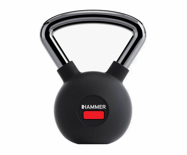 Kettlebell gumowany Hammer Premium 8 kg (dostępne inne wagi)