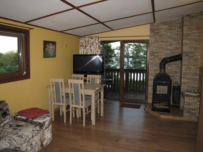 Domek letniskowy nad jeziorem Mazury