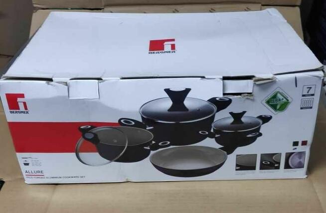 Garnki Bergner Allure ceramiczne 7 el