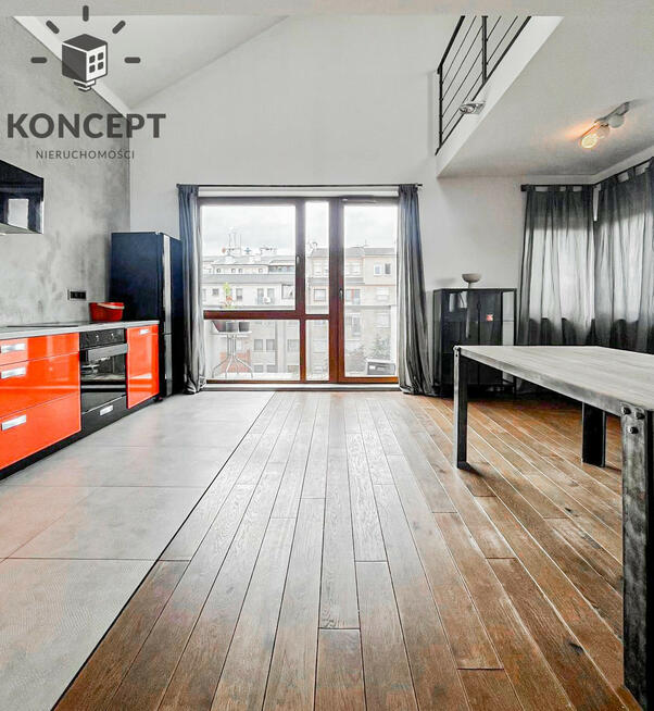 2-poziomowy apartament | Loft | Balkon | od zaraz