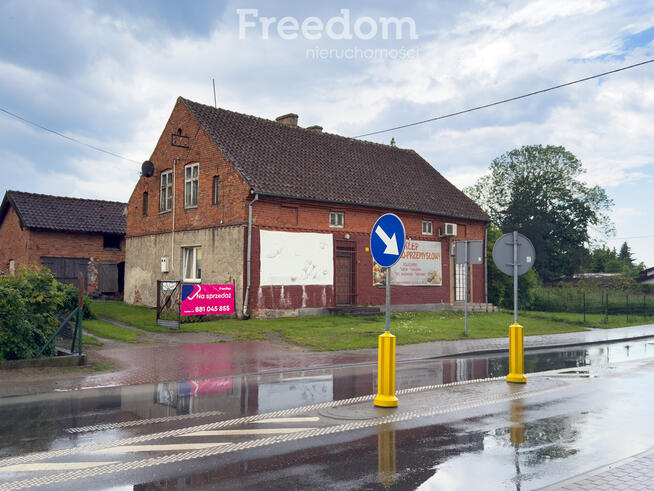 Dom z czerwonej cegły z 1938 r. Barczewko
