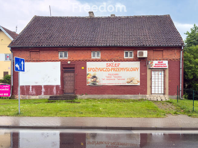 Dom z czerwonej cegły z 1938 r. Barczewko