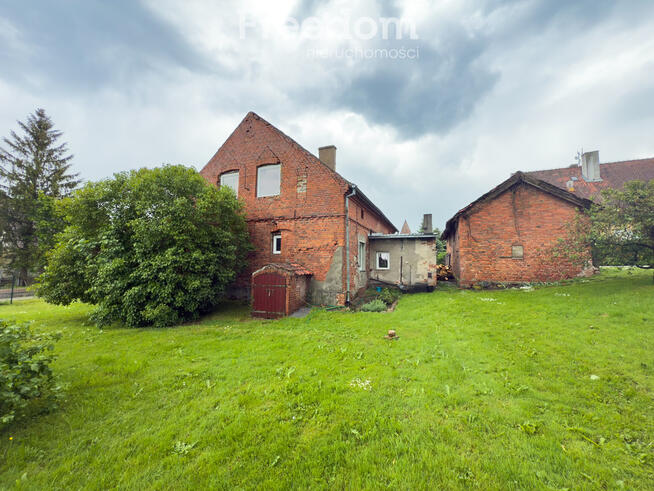 Dom z czerwonej cegły z 1938 r. Barczewko