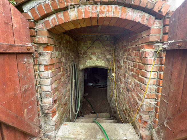 Dom z czerwonej cegły z 1938 r. Barczewko