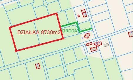 Działka inwestycyjna Przemysław gm. Stegna,