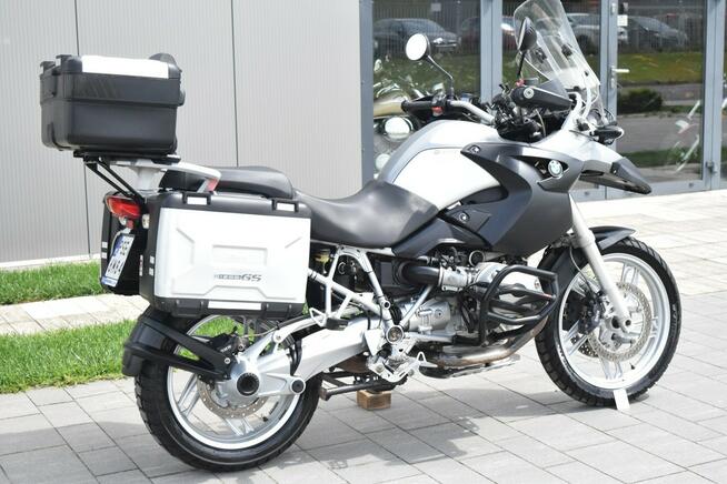BMW R 1200 GS oryginalny stan, 3 kufry, wys. szyba, gmole, LED, z DE