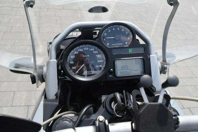 BMW R 1200 GS oryginalny stan, 3 kufry, wys. szyba, gmole, LED, z DE