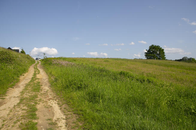 Widokowa działka budowlana Łukowa- gm. Lisia Góra!