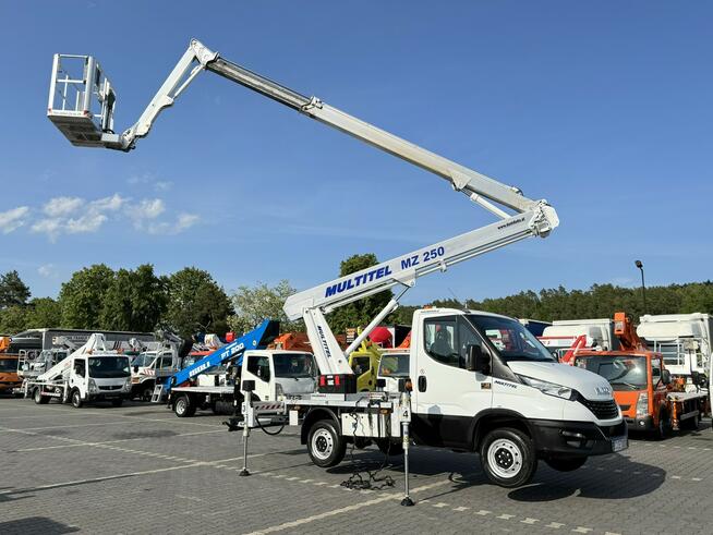 Iveco Daily 35S14 Podnośnik Koszowy Multitel MZ 250 Zwyżka UDT Wumag GSR CMC Ruthmann