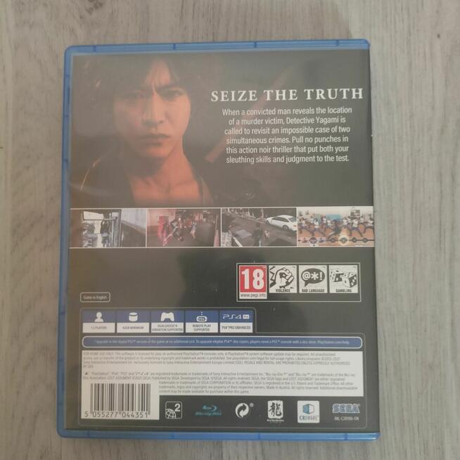 Lost Judgment ps4 ps5