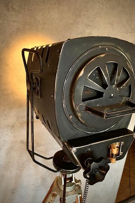 Lampa loft Vintage teatralna lata 70