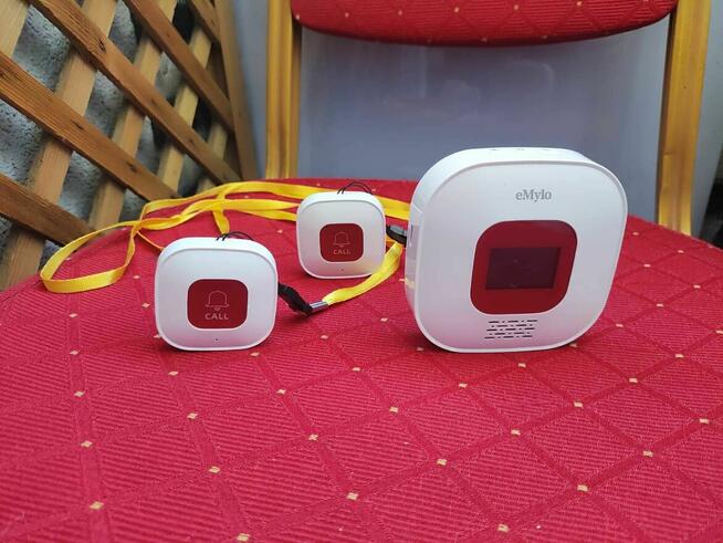 eMylo Telefon Alarmowy dla seniora WiFi SOS Pager Dzwonek