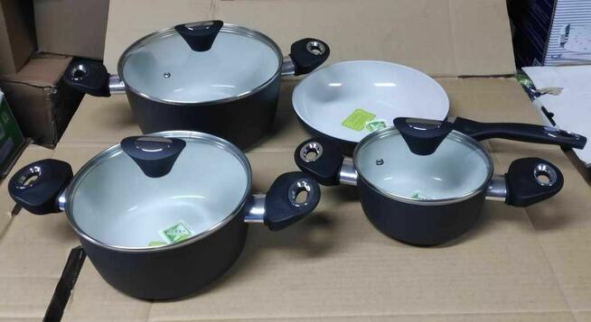 Garnki Bergner Allure ceramiczne 7 el