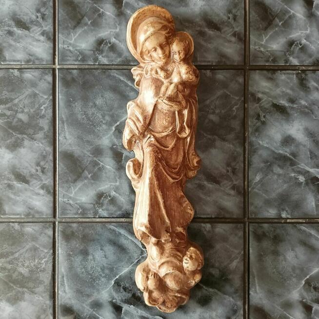 Figurka gipsowa Matka Boska