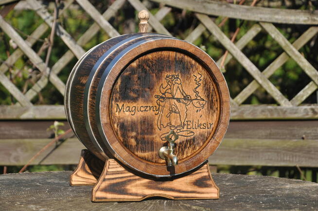 Beczka Dębowa 20 L 100% szczelna na bimber whisky wino