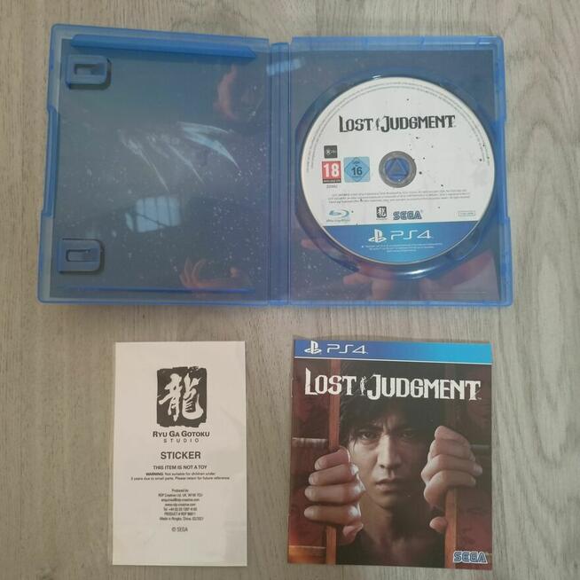 Lost Judgment ps4 ps5