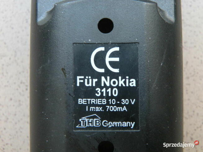 ZESTAW GŁOŚNOMÓWIĄCY - NOKIA 3110 - 1998r.