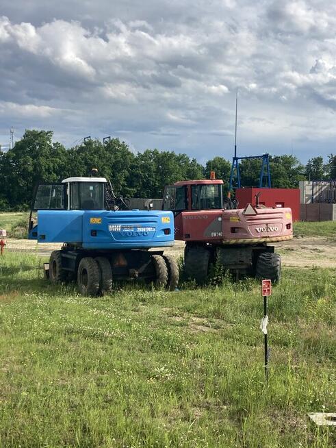 Koparka kołowa Volvo EW 140 2002 rok sprawna, 3 sztuki.