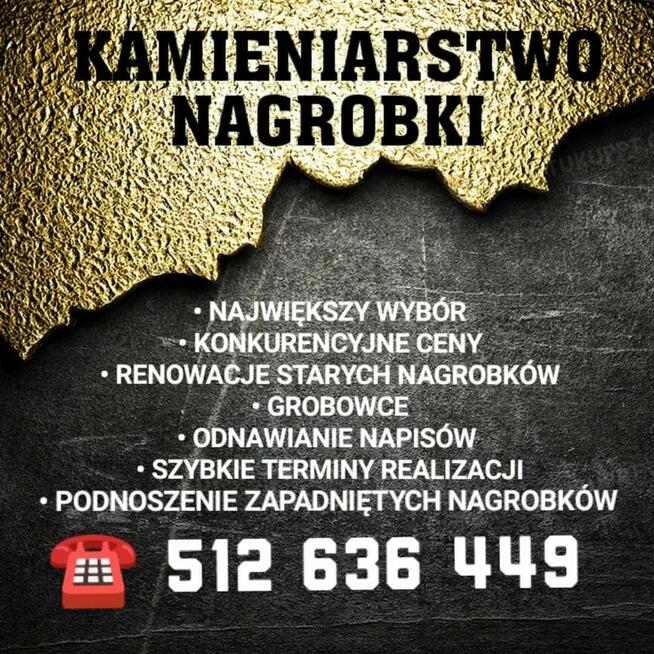TANIE NAGROBKI KAMIENIARSTWO - ŚLĄSK I MAŁOPOLSKA