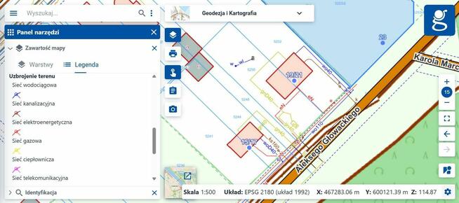Wyjątkowa działka budowlana w Żyrardowie przy Parku Procnera