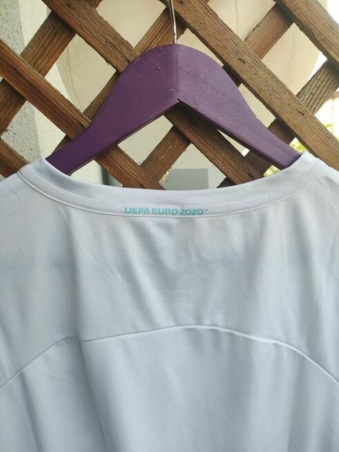 Koszulka Sportowa Piłkarska Anglia Biała Euro