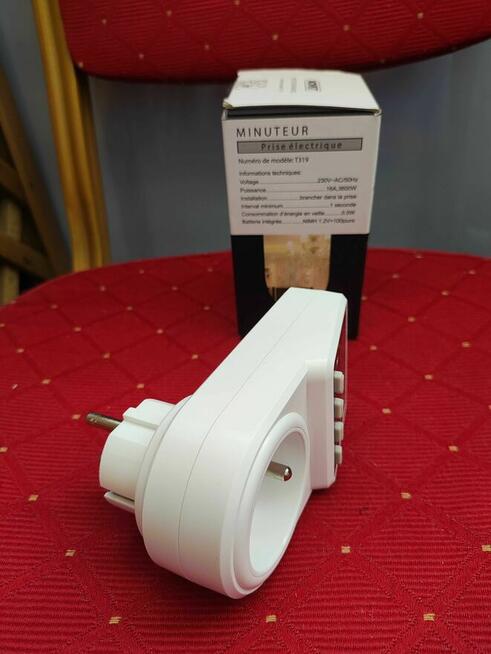 Programator czasowy Gniazdo Zegar Timer Cyfrowe LCD Cyfrowy