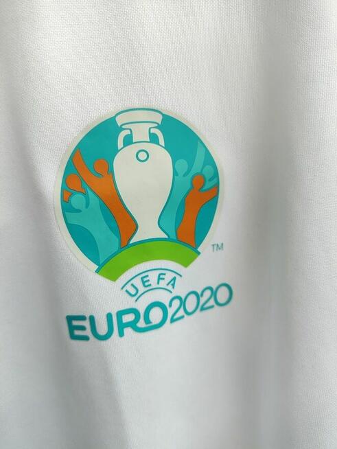 Koszulka Sportowa Piłkarska Anglia Biała Euro