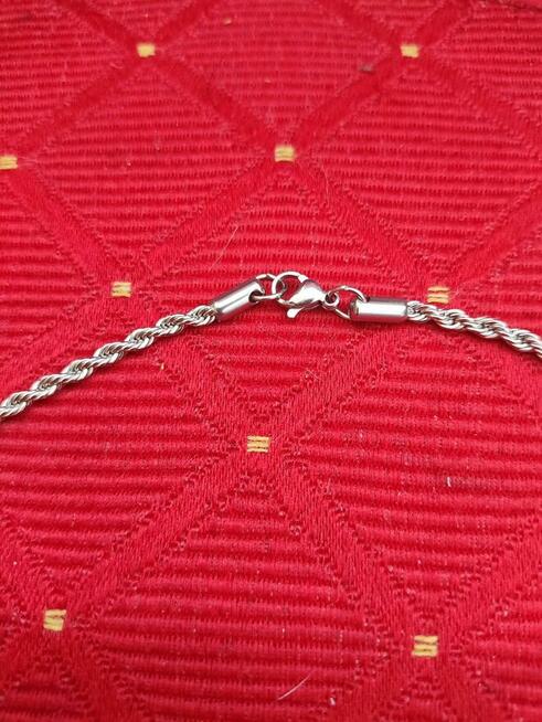 Łańcuszek Srebrny Naszyjnik Damski Męski wisiorek biżuteria