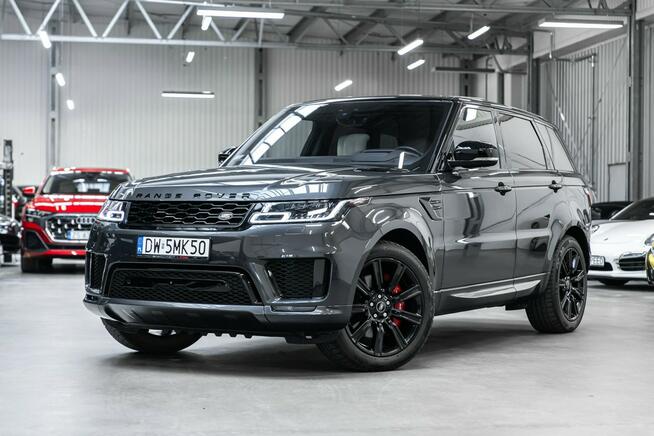 Land Rover Range Rover Sport 3.0P 400KM HSE Dynamic. Gwarancja do 03.2026. Bezwypadkowy. FV23%.