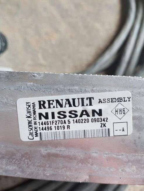 Intercooler chłodnica Nissan Captur 2019r okazja!