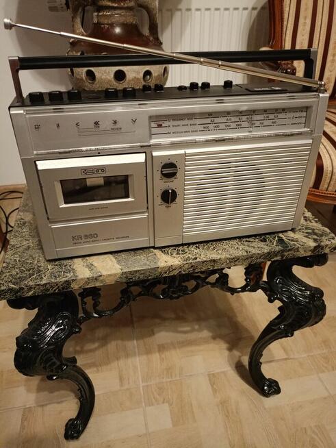Zabytkowy Radiomagnetofon RFT KR660 NRD