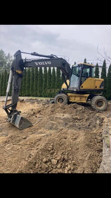 Koparka kołowa Volvo EW 140 2002 rok sprawna, 3 sztuki.