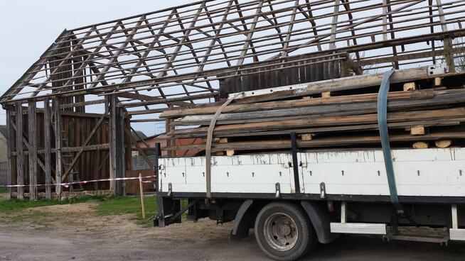 Kupię stodoły do rozbiórki. Stare deski