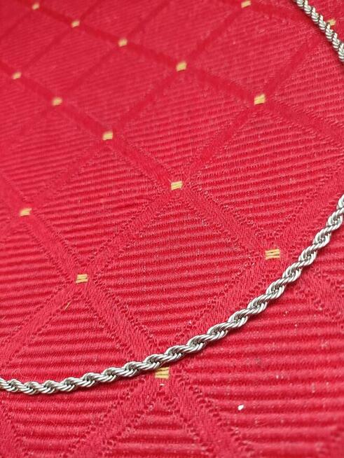 Łańcuszek Srebrny Naszyjnik Damski Męski wisiorek biżuteria